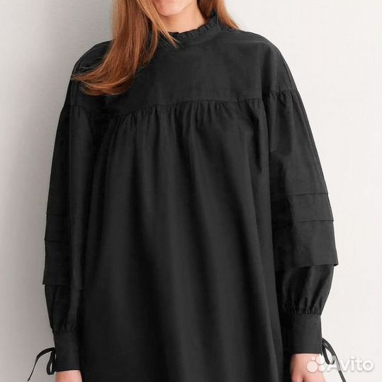 Ткань хлопок поплин черный