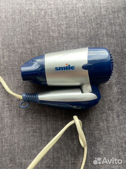 Фен для волос дорожный складной Smile