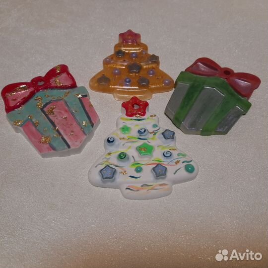 Новогодние игрушки ручной работы