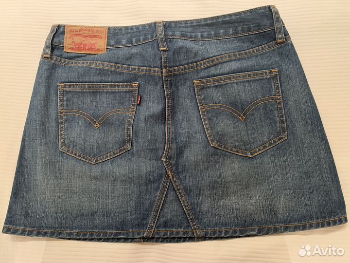 Юбка джинсовая Levis, 44-46, длина 38 см