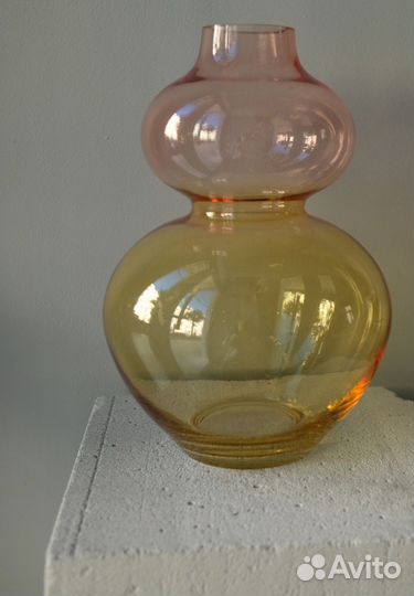 Ваза цветное стекло