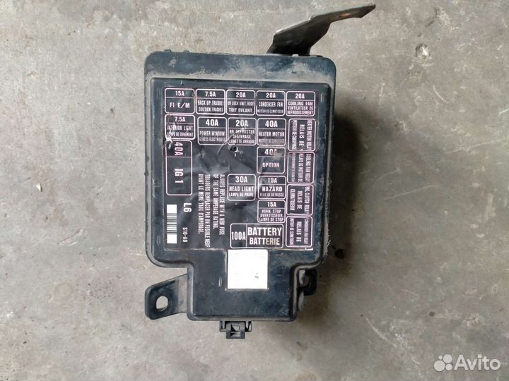 Проводка honda CR-V 1