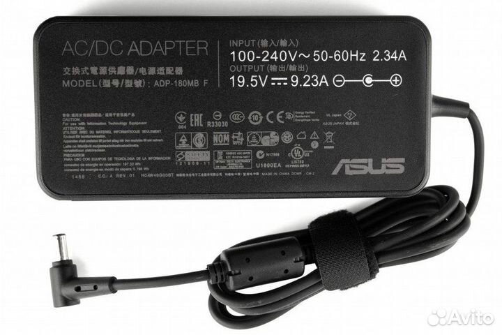 Блок питания Asus 6.0x3.7 19V 9.23A Original Slim