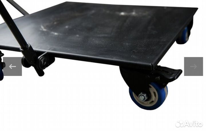 Тележка на колесах 70см для тандыров