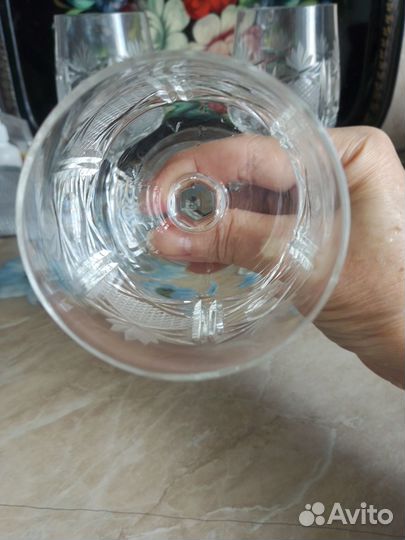 Фужеры хрустальные СССР