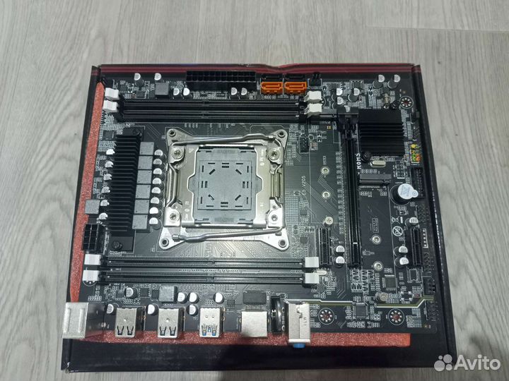 Материнская плата + E5-2690v3 + 16gb