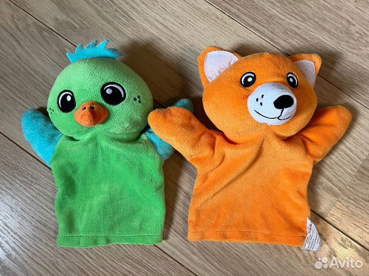 Перчаточные куклы игрушки на руку пакетом