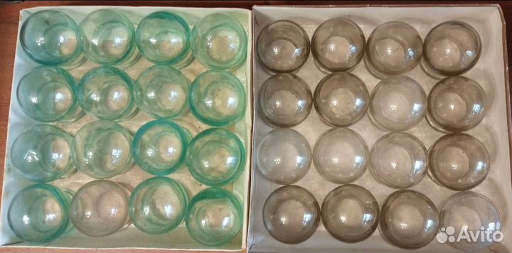 Банки медицинские стеклянные СССР. В наличии 12шт