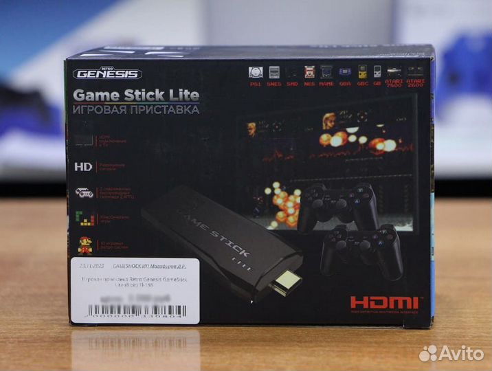 Приставка Retro Genesis GameStick Lite 8bit TI-155