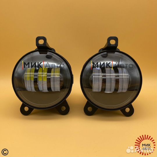 Штатные светодиодные птф фары - Газель Приора Нива