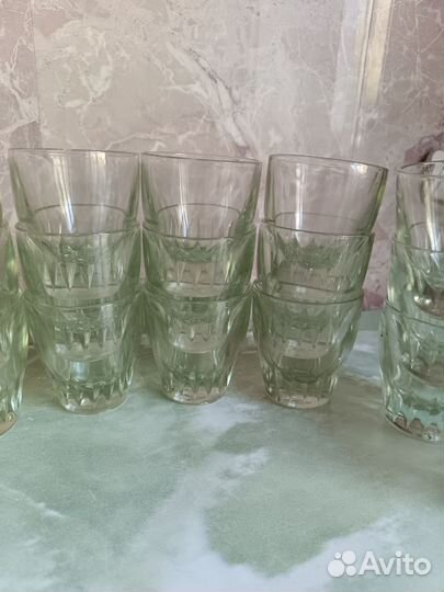 Стопки СССР стеклянные
