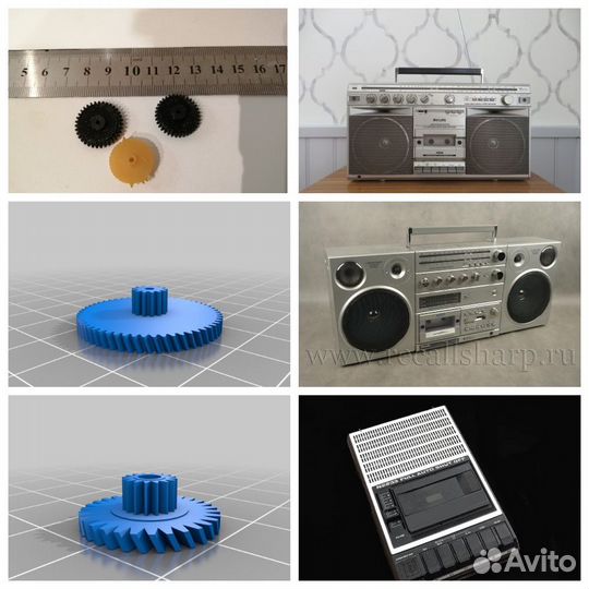 Шестеренки для проигрывателей