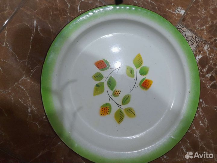 Блюдо металлическое СССР