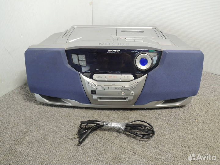 Магнитола sharp MD-F11-S CD MD tape tuner