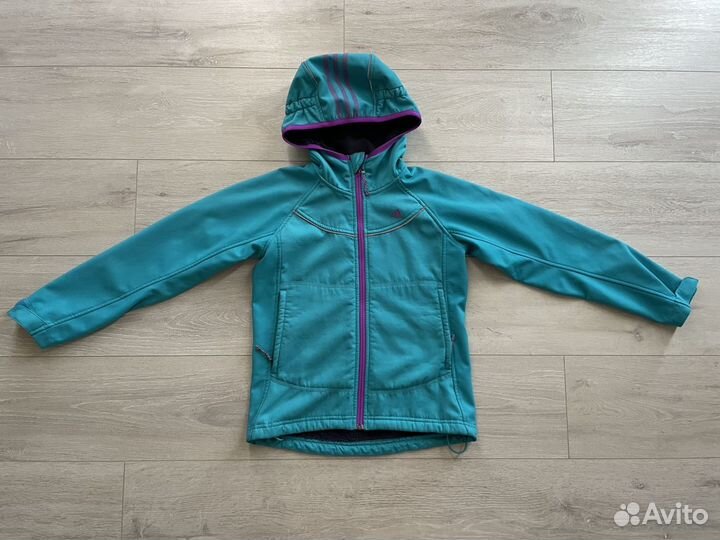 Курка Adidas softshell 152 для девочки