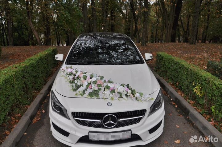 Украшение на свадебную машину