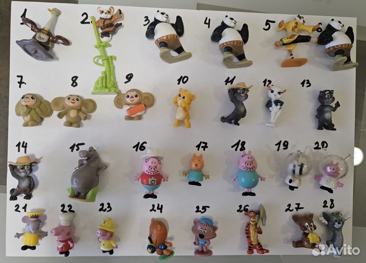 Игрушки от киндера (листать фото)