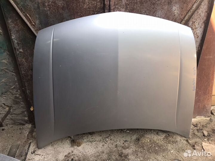 Капот серебристый Honda accord 8