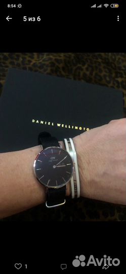 Часы и браслет набор Daniel wellington новые