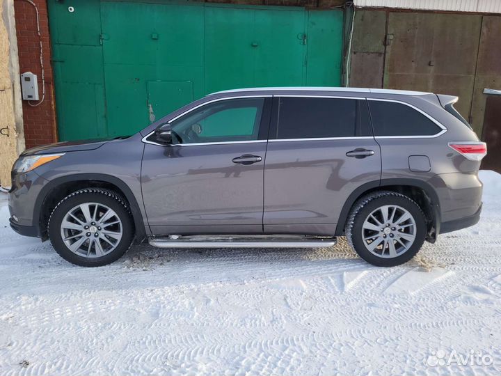 Пороги Тойота Хайлендер