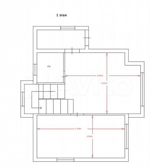 Дача 106 м² на участке 6,5 сот.