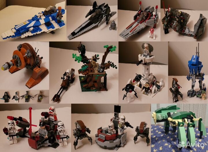 Большая коллекция наборов lego