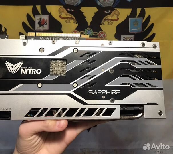 Видеокарта rx580 8gb sapphire nitro