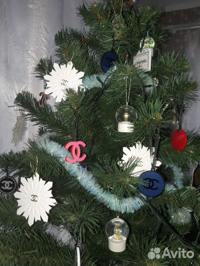 Шар ёлочная игрушка редкая от Chanel