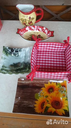 Кувшин, салатники,конфетница,хлебница