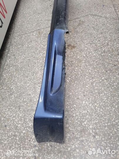 Накладка переднего бампера Honda civic 4d рестайл