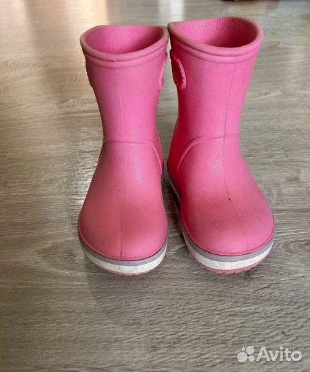 Резиновые сапоги Crocs c6 для девочки