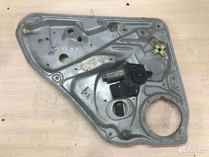 Стеклоподьемник задний левый volkswagen passat b5