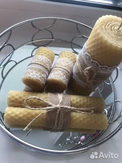 Свечи из вощины