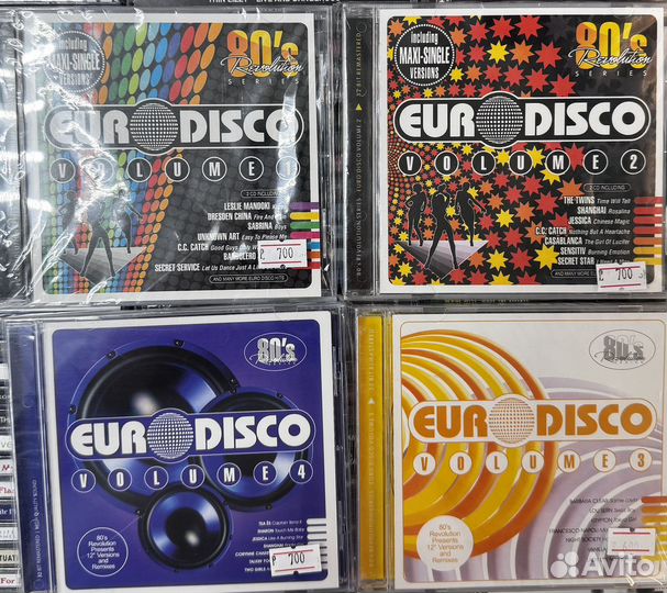 Cd диски с музыкой Italo Euro Disco