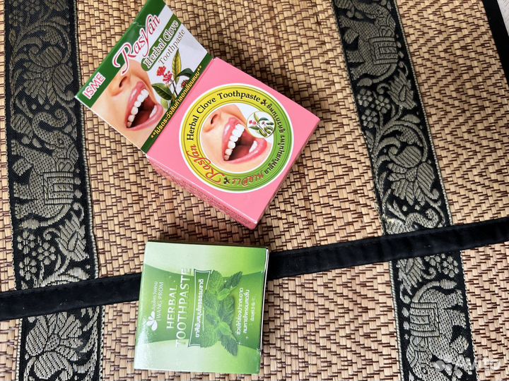 Тайская зубная паста