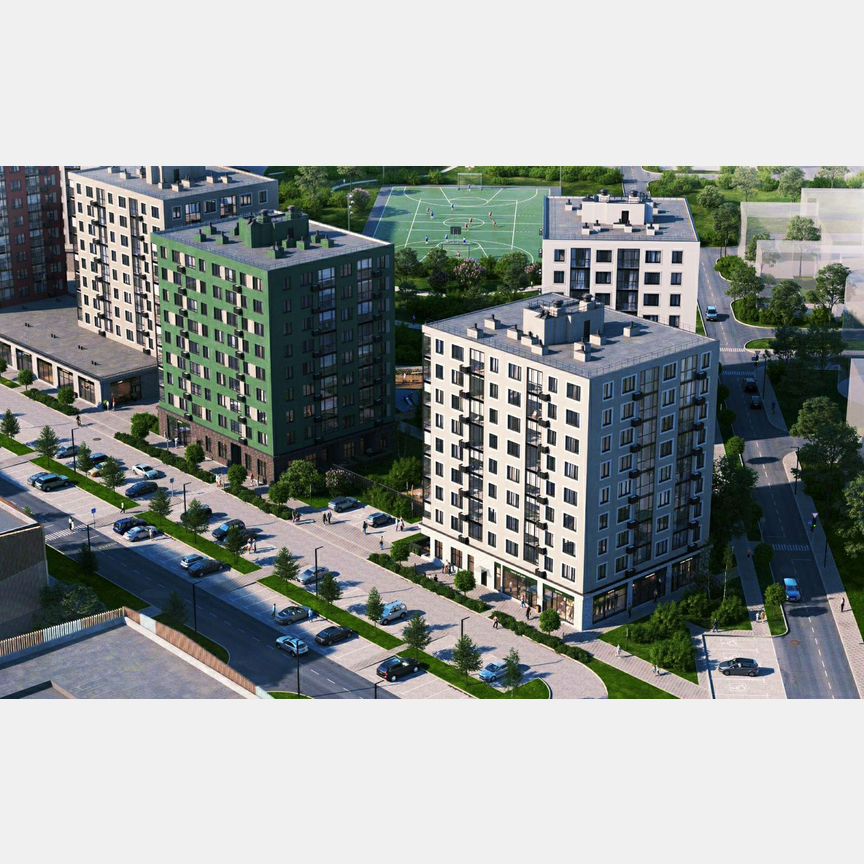 Квартира-студия, 23,8 м², 3/13 эт.