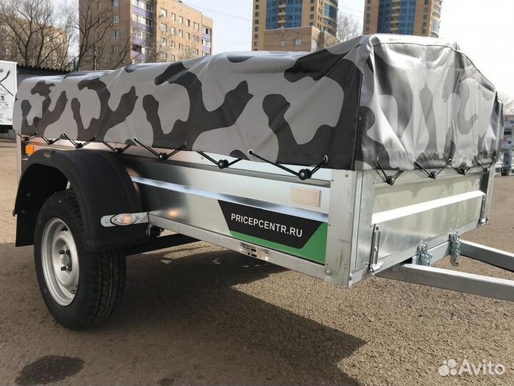 Прицеп легковой оцинкованный самосвал 2х1.3х0.3