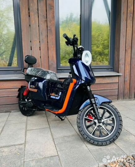 Скутер Электро велосипед U3pro turbo