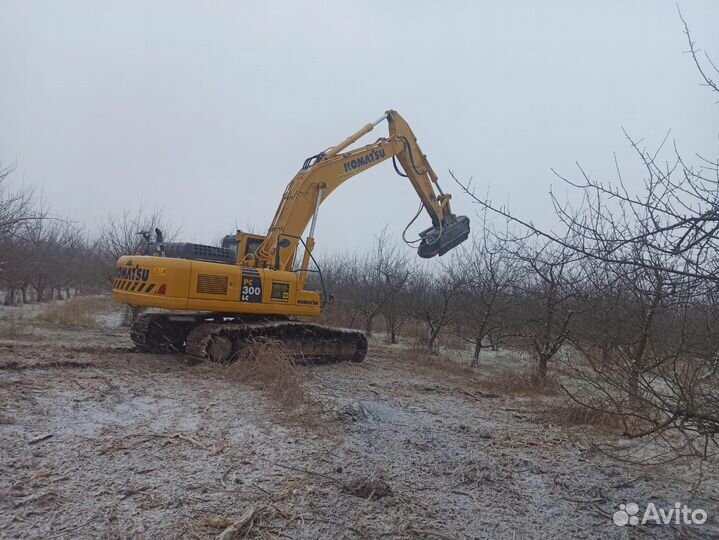 Аренда Мульчера, Корчевание пней и переработка