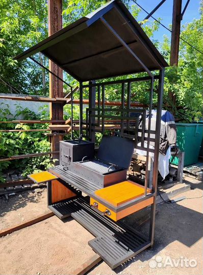 Мангал лофт