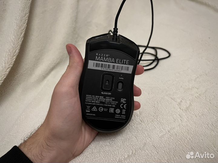 Мышь Razer mamba elite