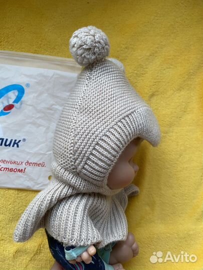 Шапка зимняя журавлик