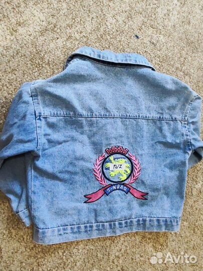 Свитер и джинсовка детская