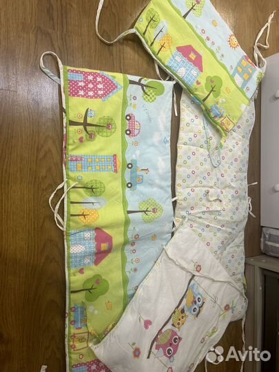 Бортики в кроватку