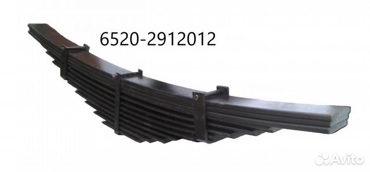 Рессора камаз-6520 задняя (13 листов) L1600мм