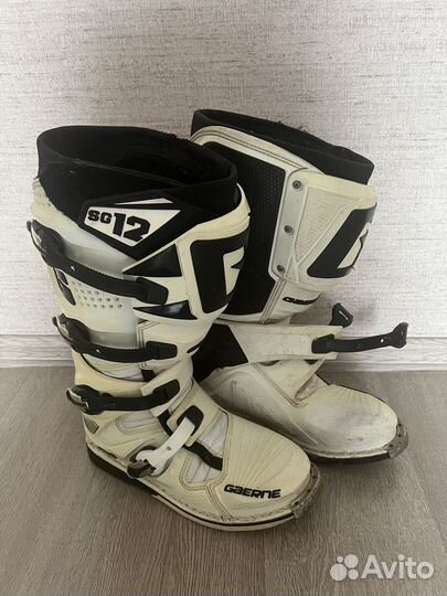 Мотоботы Gaerne SG 12 белые