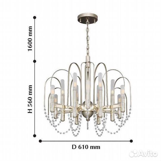 Подвесная люстра Favourite La Salute 2308-12P