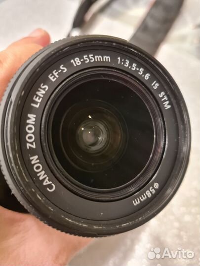 Зеркальный фотоаппарат canon eos 760d, б/у