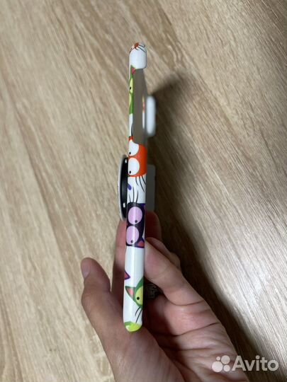 Чехол на iPhone x xr 10 Цветные котики