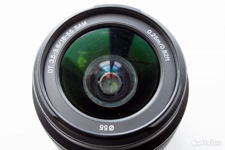 Объектив Sony DT 18–55 мм F3.5–5.6 SAM